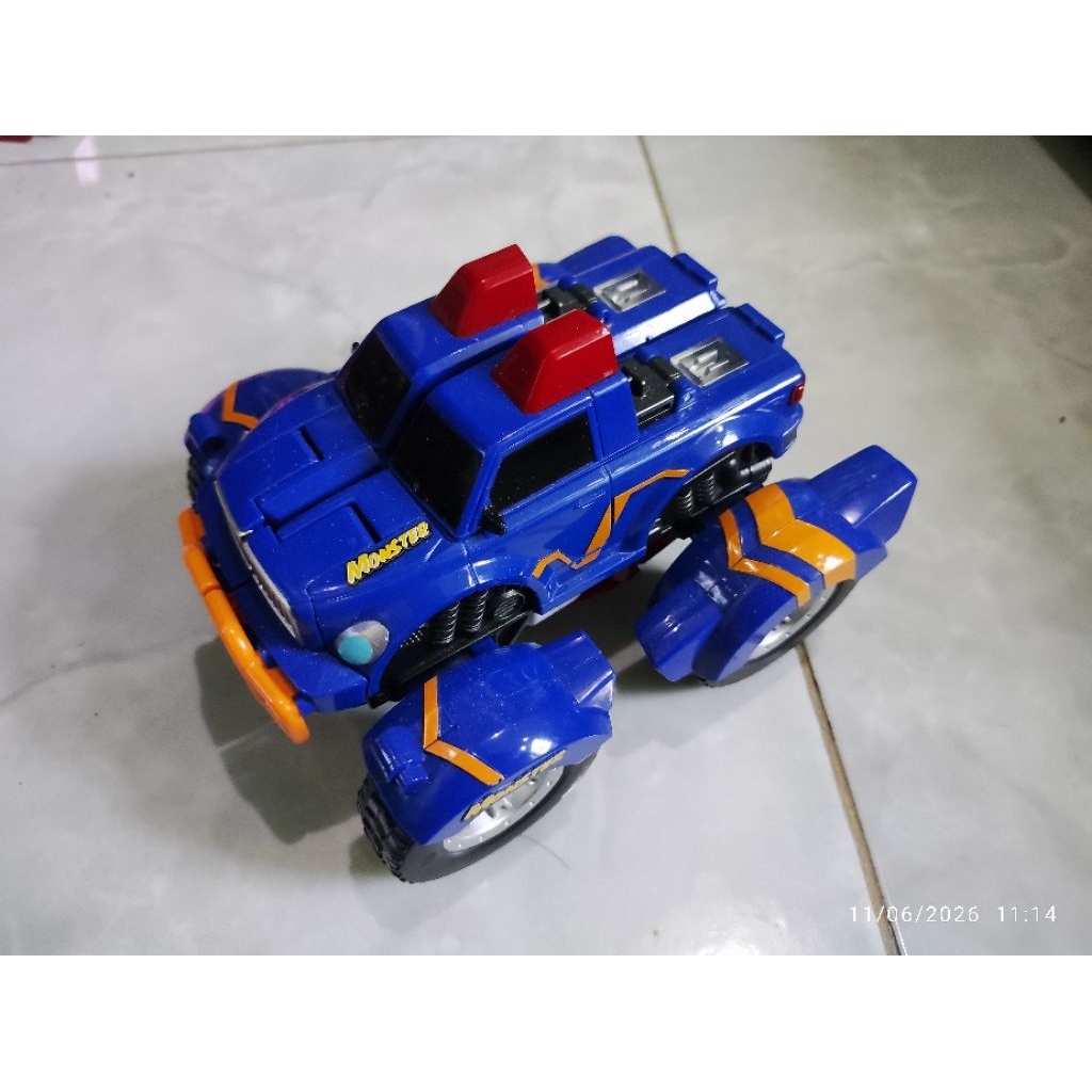 ACTION FIGURE / KOLEKSI / HIASAN TOBOT V SPEED DETECTIVES TRANSFORMERS