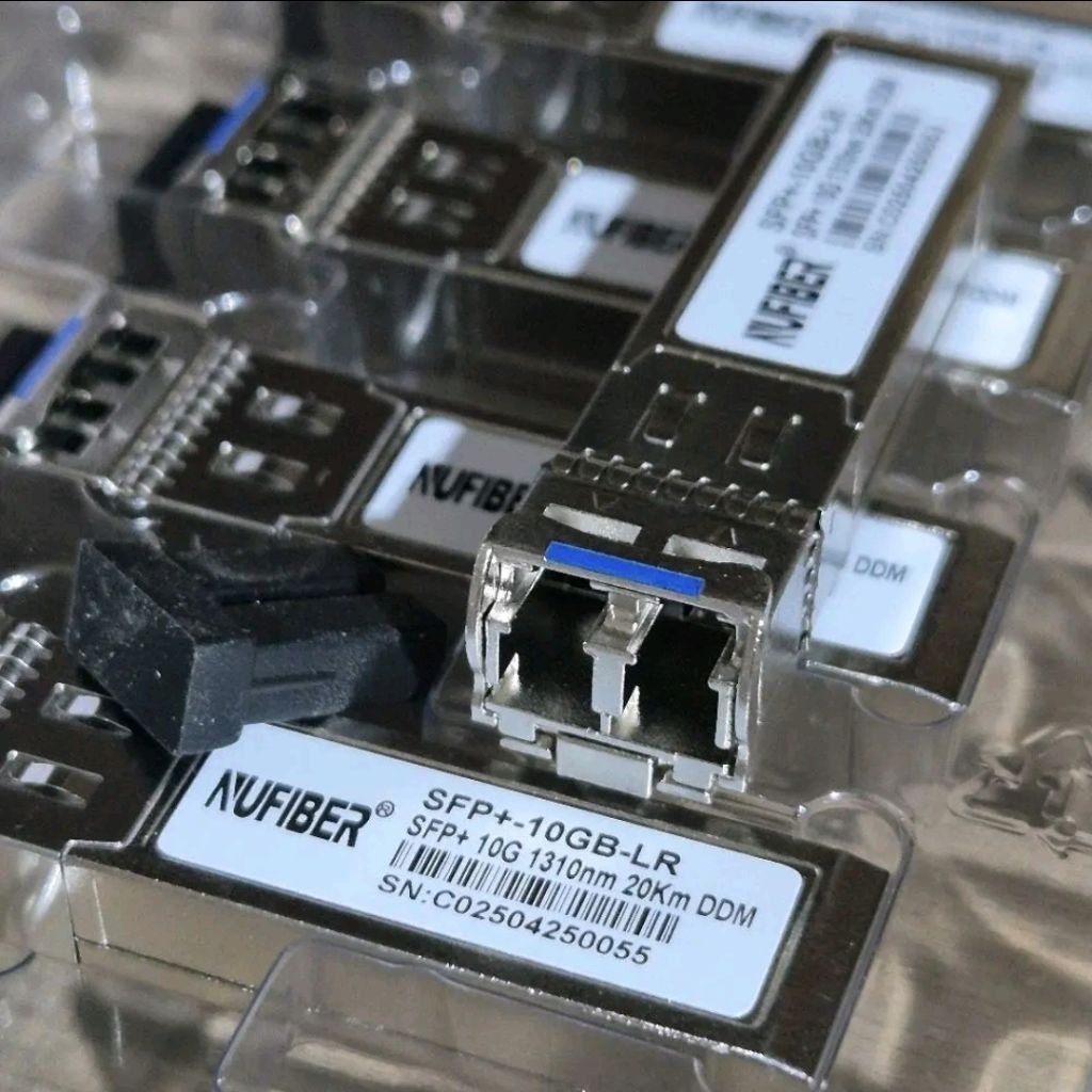 SFP+ 10GBase-LR 10G 1310NM SINGLEMODE SFP 10GBPS 20KM UtopTek SFP-10G-LR 20KM SM Duplex LC Module Tr