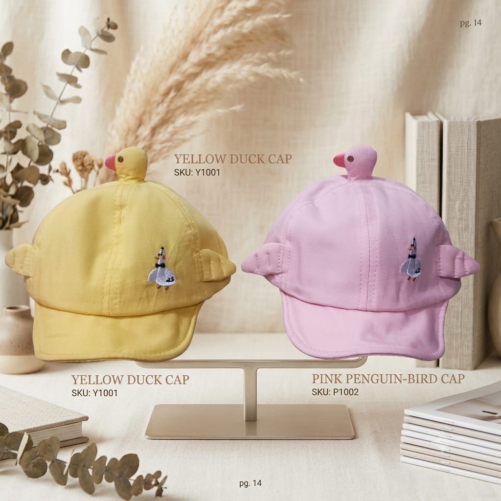 TOPI IMPORT CAP 3D EAR DUCK