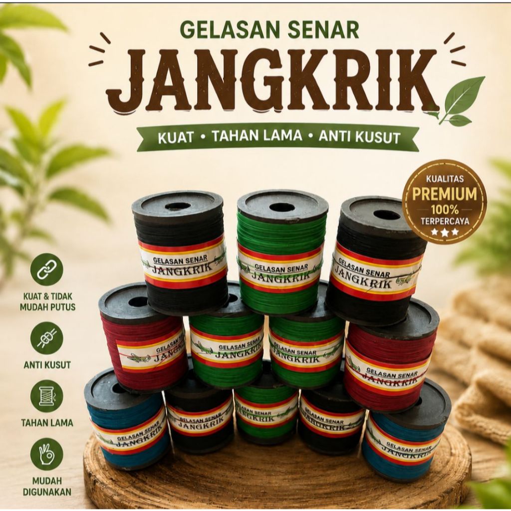 GELASAN SENAP JANGKRIK UK 0.28 ( 12 PCS )