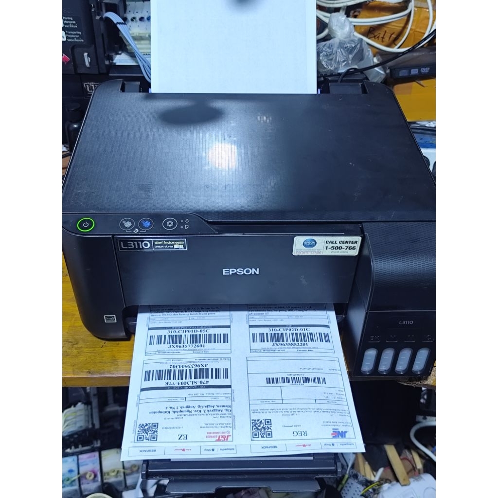Printer L3110 bekas normal