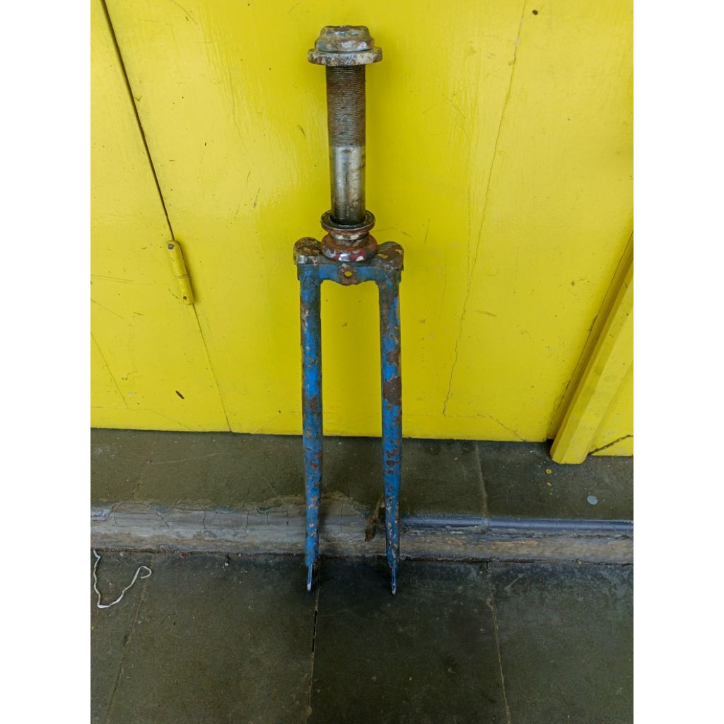 fork sepeda balap jadul 27 second antiq