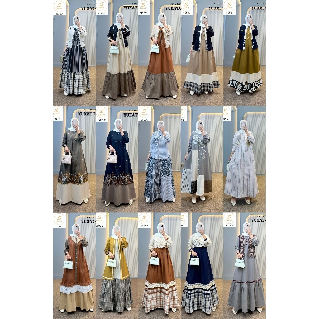 DRESS / GAMIS ORI SYAINA BY SEMUT TERBARU (READY)
