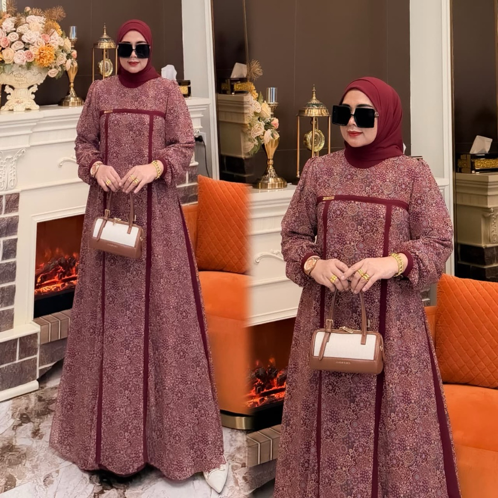 FATIMAH SET HIJAB // COD / Gamis Fatimah set