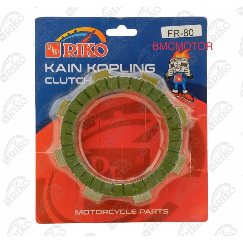 KAMPAS KAIN KOPLING FR80 FR 80 PNP F1ZR MERK RIKO