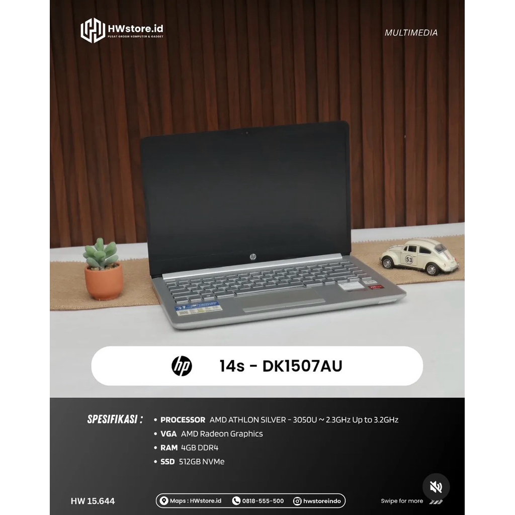 HP 14s - DK1507AU