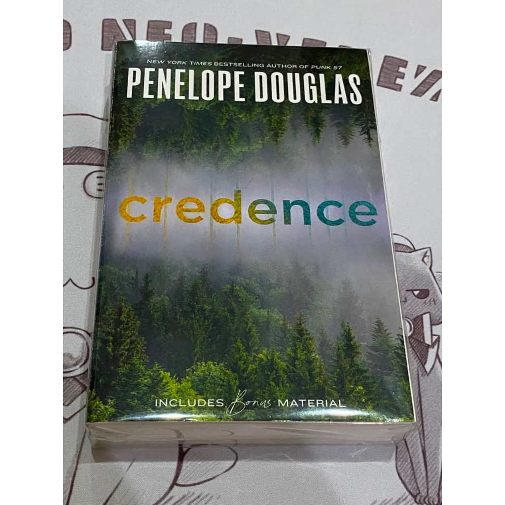 PRELOVED Credence - Penelope Douglas ORIGINAL English Kolpri NOVEL IMPORT