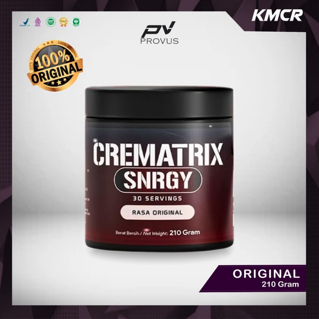 PROVUS Crematrix SNRGY 120 gr Creatine HMB Creatine Gym Creatin Kreatin Suplemen Gym