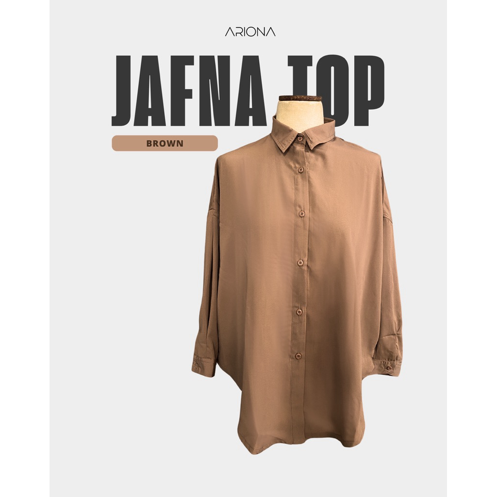 Ariona - Kemeja Basic Jafna Top