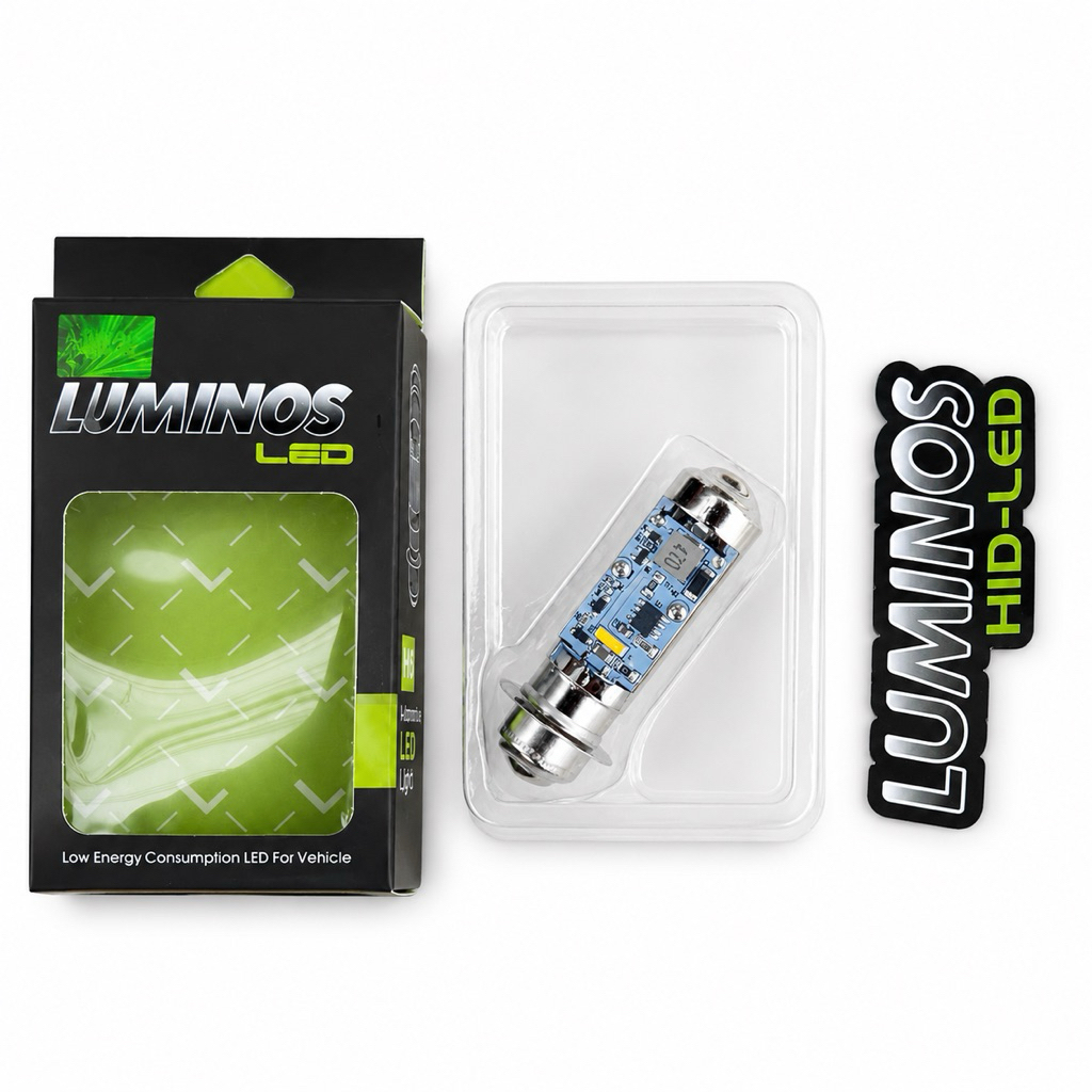 Bohlam Lampu Led H6 Biled Luminos Lampu Motor Universal