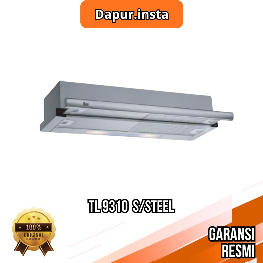 COOKER HOOD TEKA TL 9310 TELESCOPIC BUILT-IN HOOD PENGHISAP ASAP DAPUR