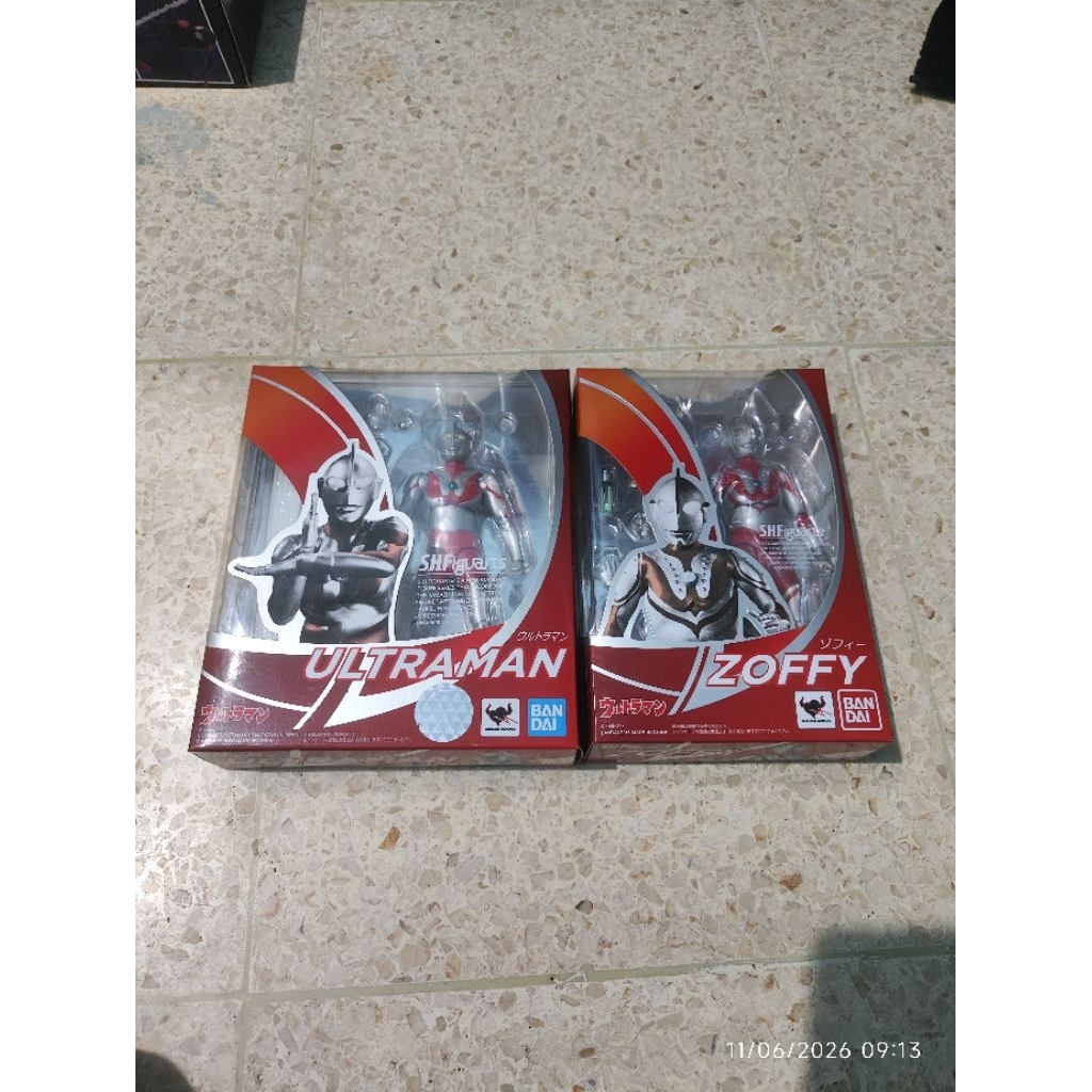 Harga Satuan Shf Ultraman Hayata Shf Ultraman Zoffy original