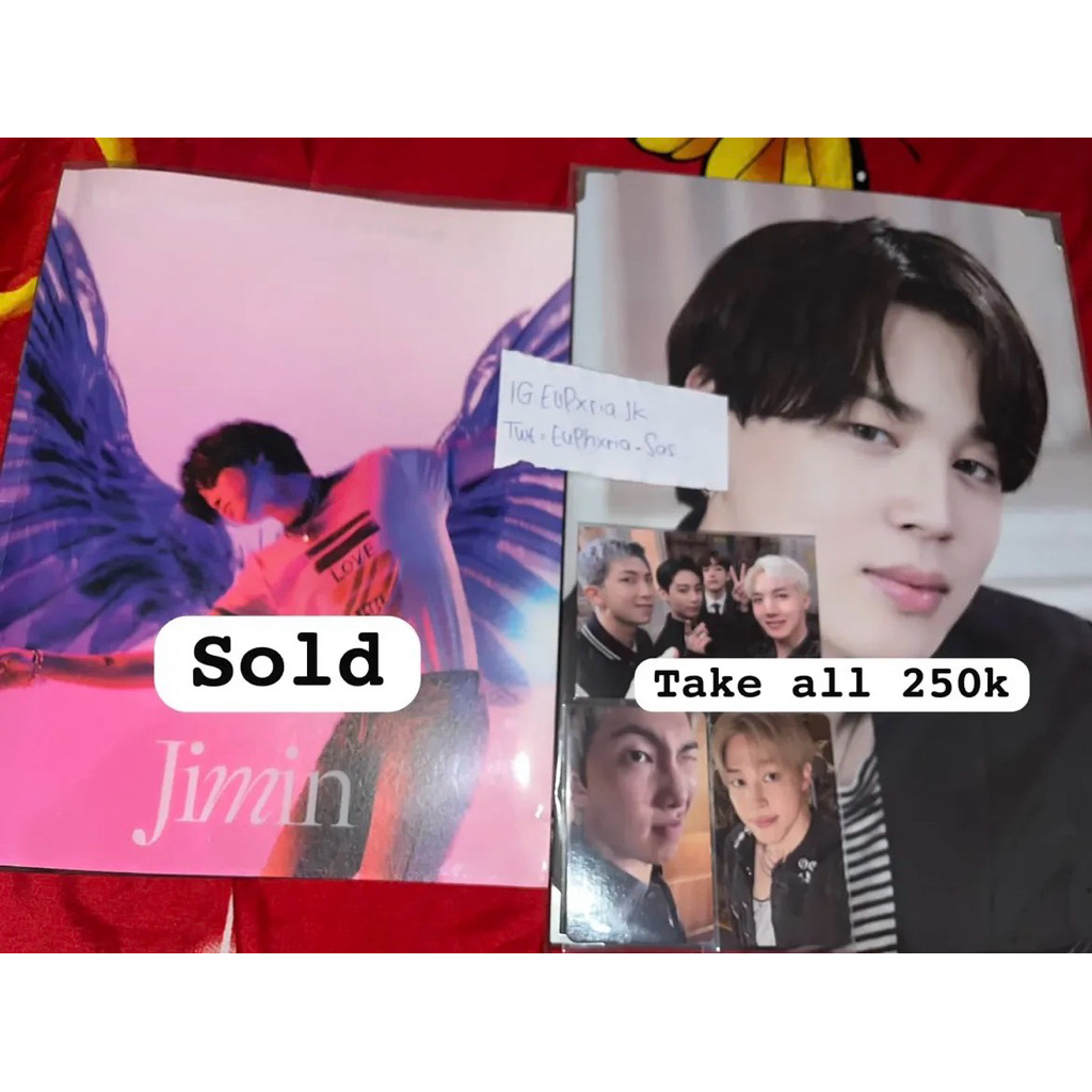 WTS PHOTOCARD BTS INA BUNDLE PHOTO PREMIUM JIMIN