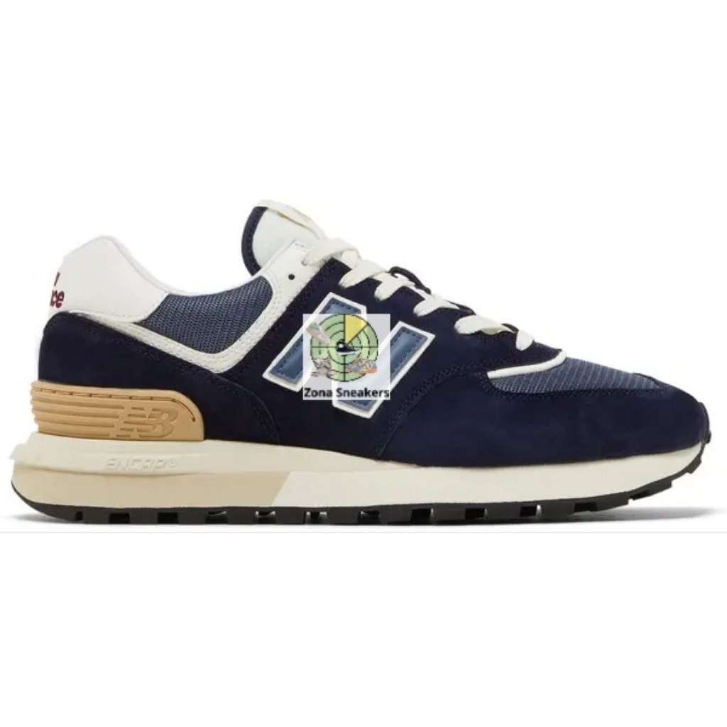 Sepatu NB 574 Legacy Navy Anggora