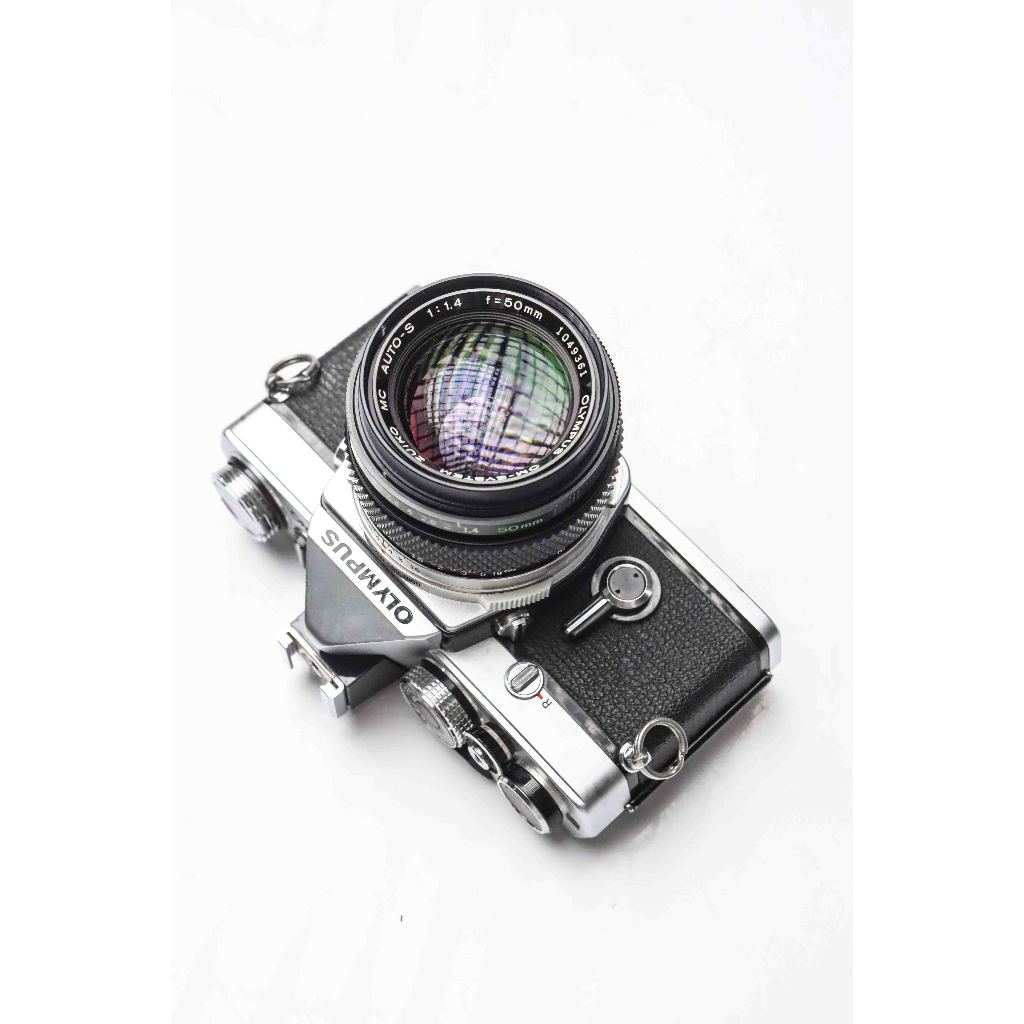 Kamera Analog Olympus OM-1N kit 50mm f1.4 Zuiko Super Mulus Normal