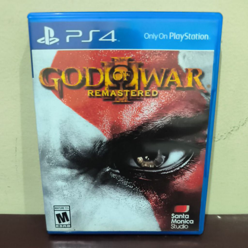 God Of War 3 remastered BD PS 4
