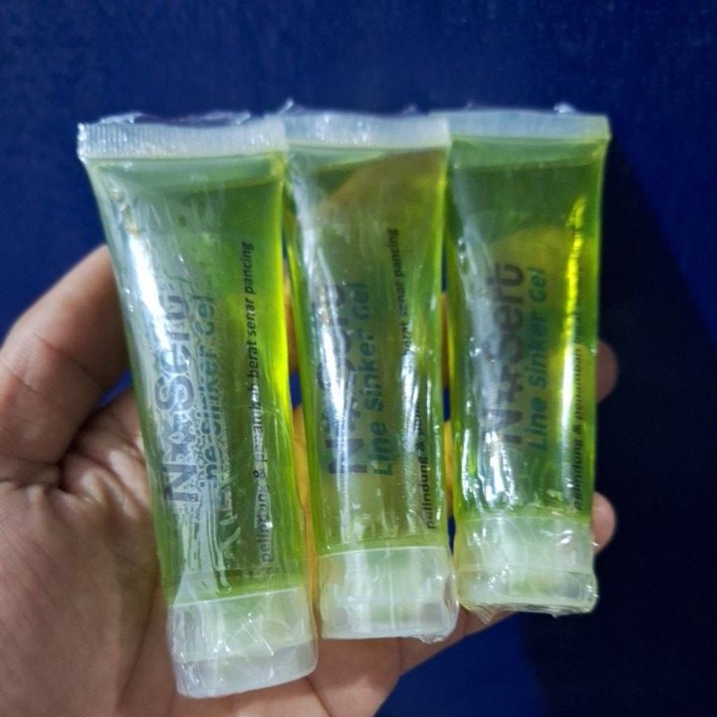 NOSERT LINE SINKER GEL / PELINDUNG DAN PENAMBAH BERAT SENAR PANCING