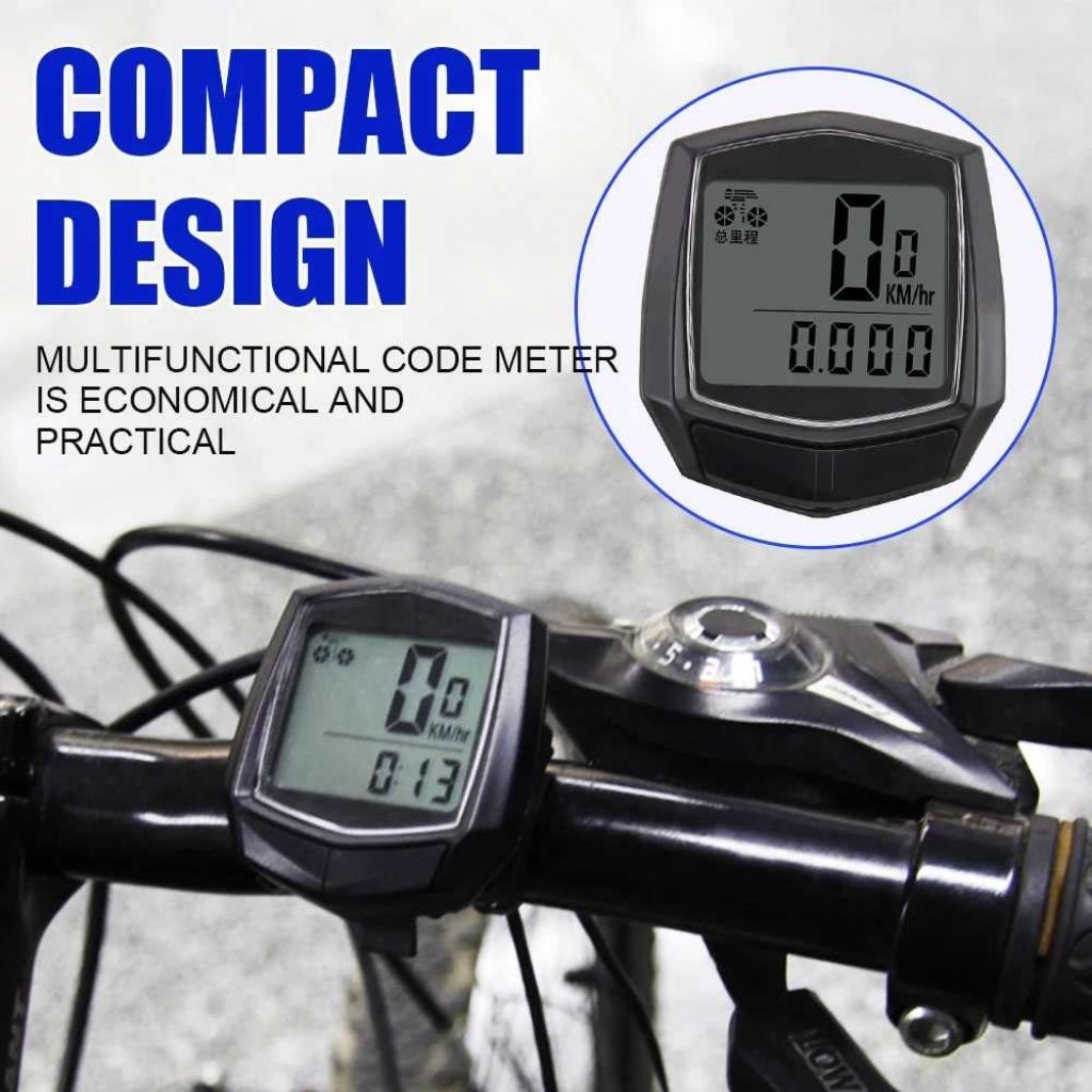 SUNDING Speedometer Odometer Sepeda