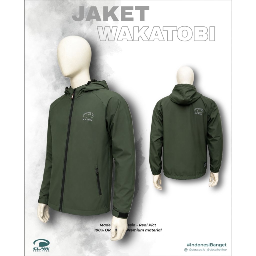 Jaket Claw Parasit / Series Wakatobi / Jaket Outdoor / ANMOUNT