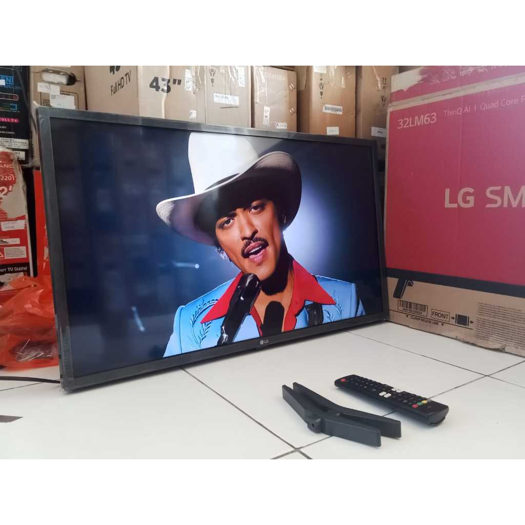 TV LED LG SMART 32 INC NETFLIX YOUTUBE SUDAH DIGITAL KONDISI BEKAS MASIH SEGEL (0459)