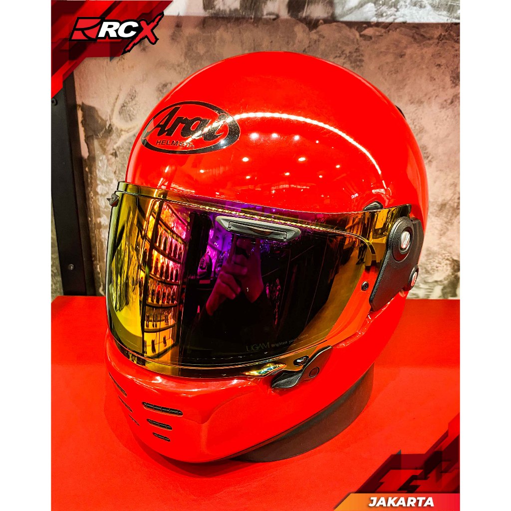 Helm Arai Rapide Neo Red Original Second 2nd Bekas RCX