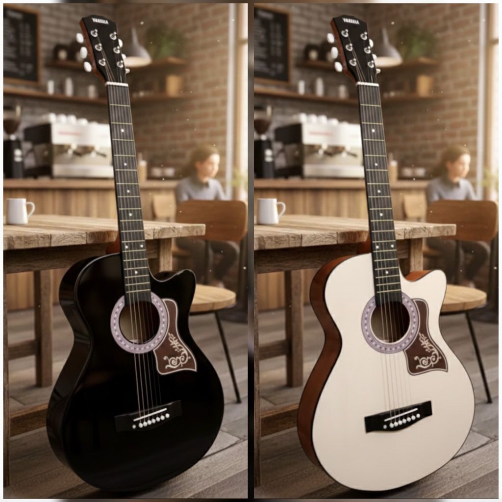 gitar akustik Yamaha kenip Gratis packing kayu.. Garansi