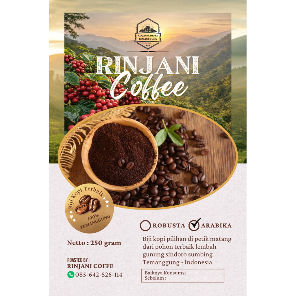 KOPI ARABIKA TEMANGGUNG
