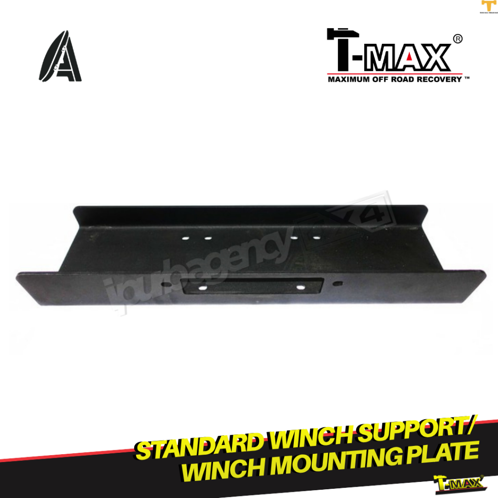 T-MAX TMAX Standard Winch Support/Winch Mounting Plate (Plat Untuk Tempat Dudukan Winch)
