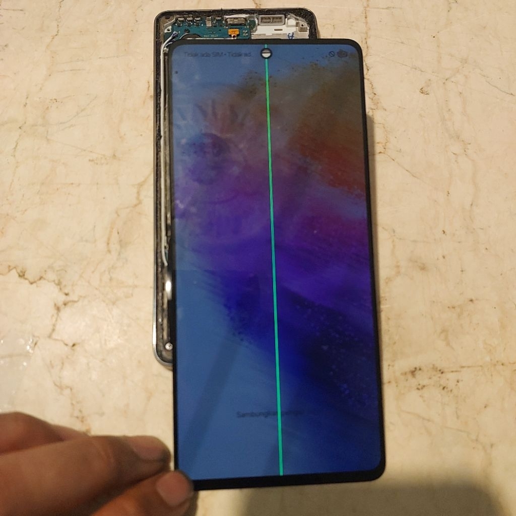 Lcd Original Samsung A73 5G Super Amoled Minus