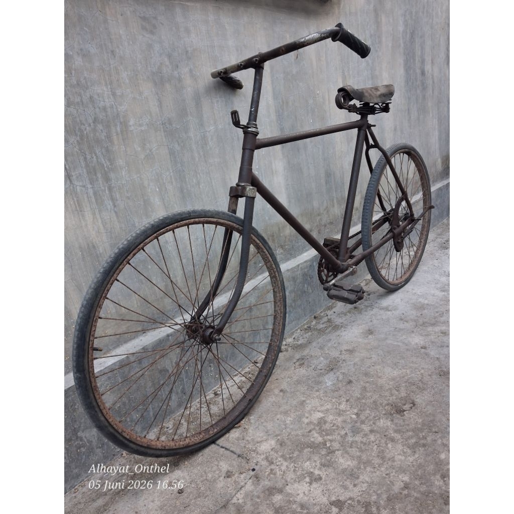 Sepeda Ontel Jadul Antik Tua#Sepeda Bahan