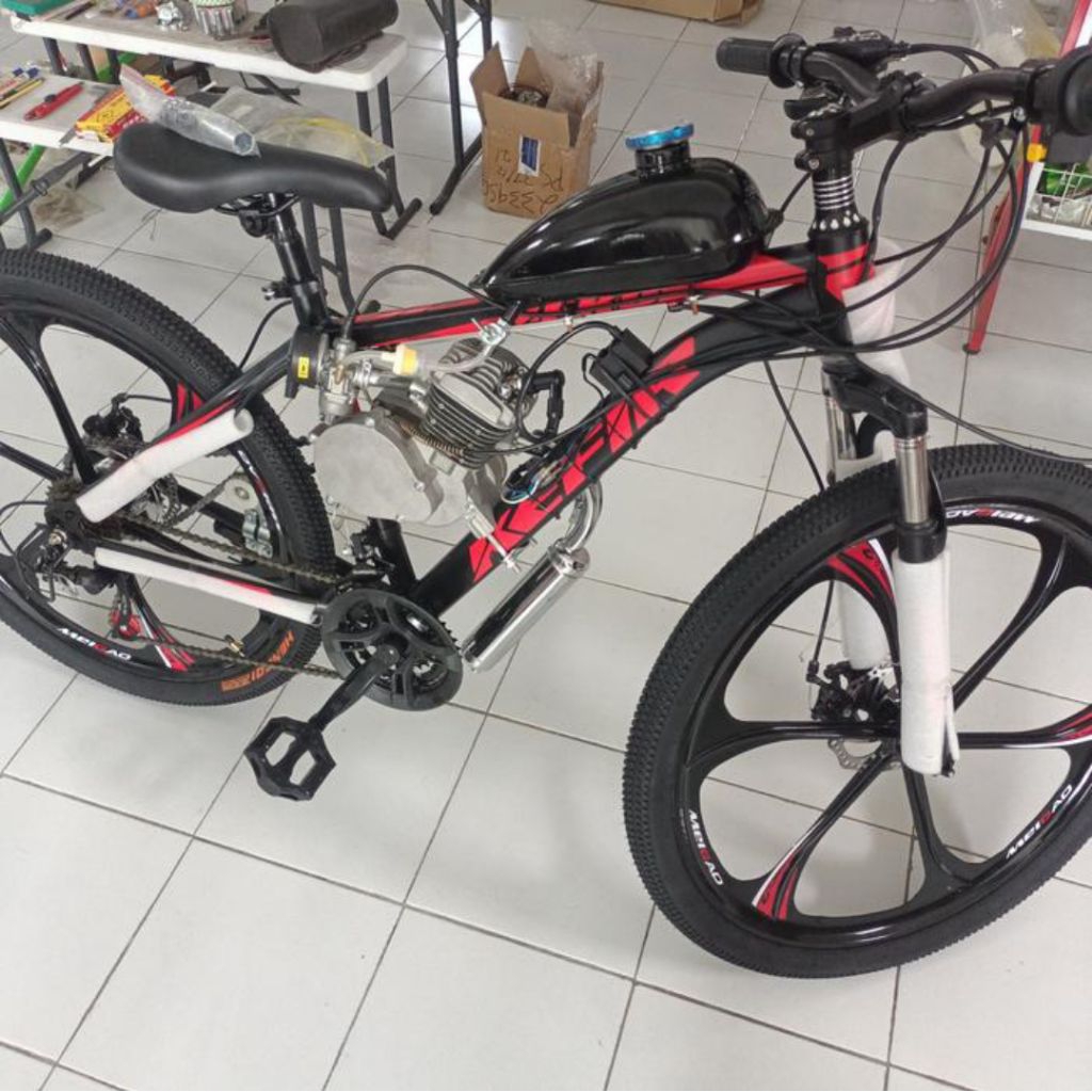 sepeda gasbike mesin sepeda