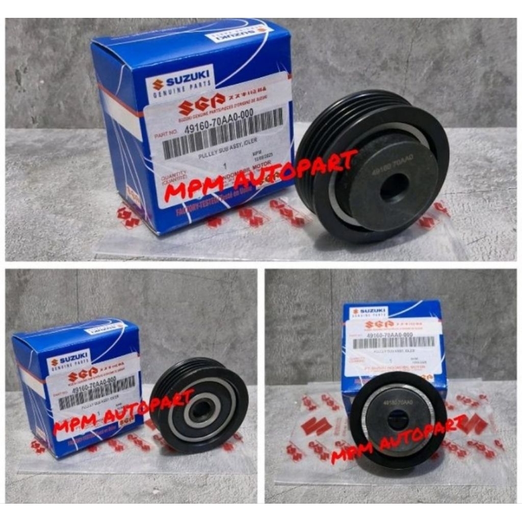 BEARING PULLEY PULLY PULI POLI TENSIONER FAN VAN BELT BEARING TENSIONER SWIFT SX4 XOVER X-OVER SPLAS