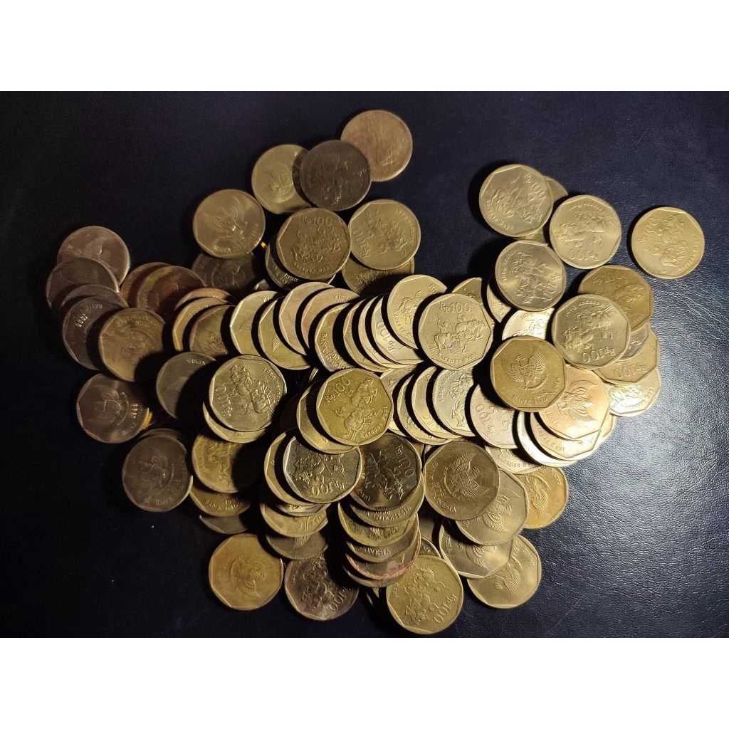 Koin Kuno 100 Rupiah Karapan Sapi