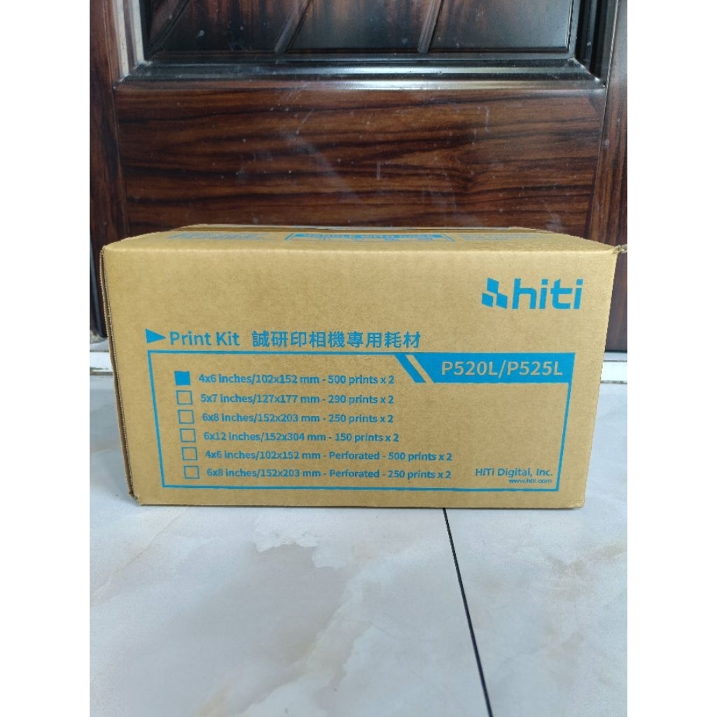 HiTi P520L/ P525L print kit (media set)