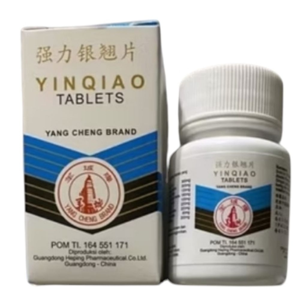Yin Qiao Tablets/Qiang Li Yin Qiao Pian-Utk Meredakan Demam/Sakit Tenggorokan