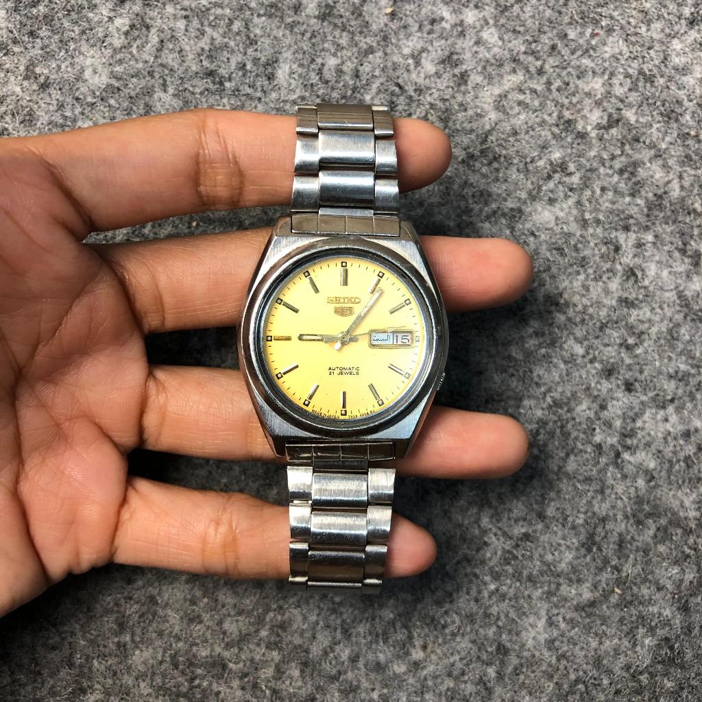 Jam tangan seiko 5 antik second original