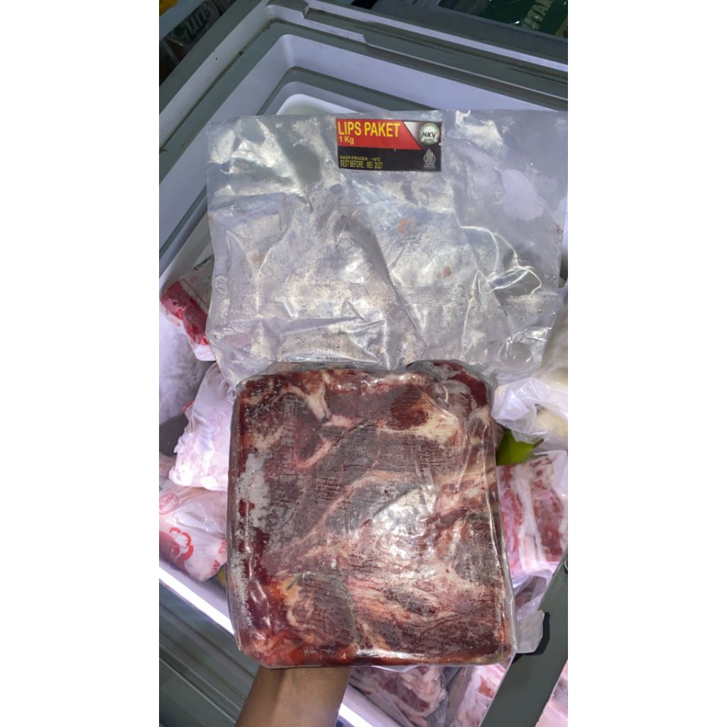 Lips Paket 1kg Daging Sapi Bogor Frozen