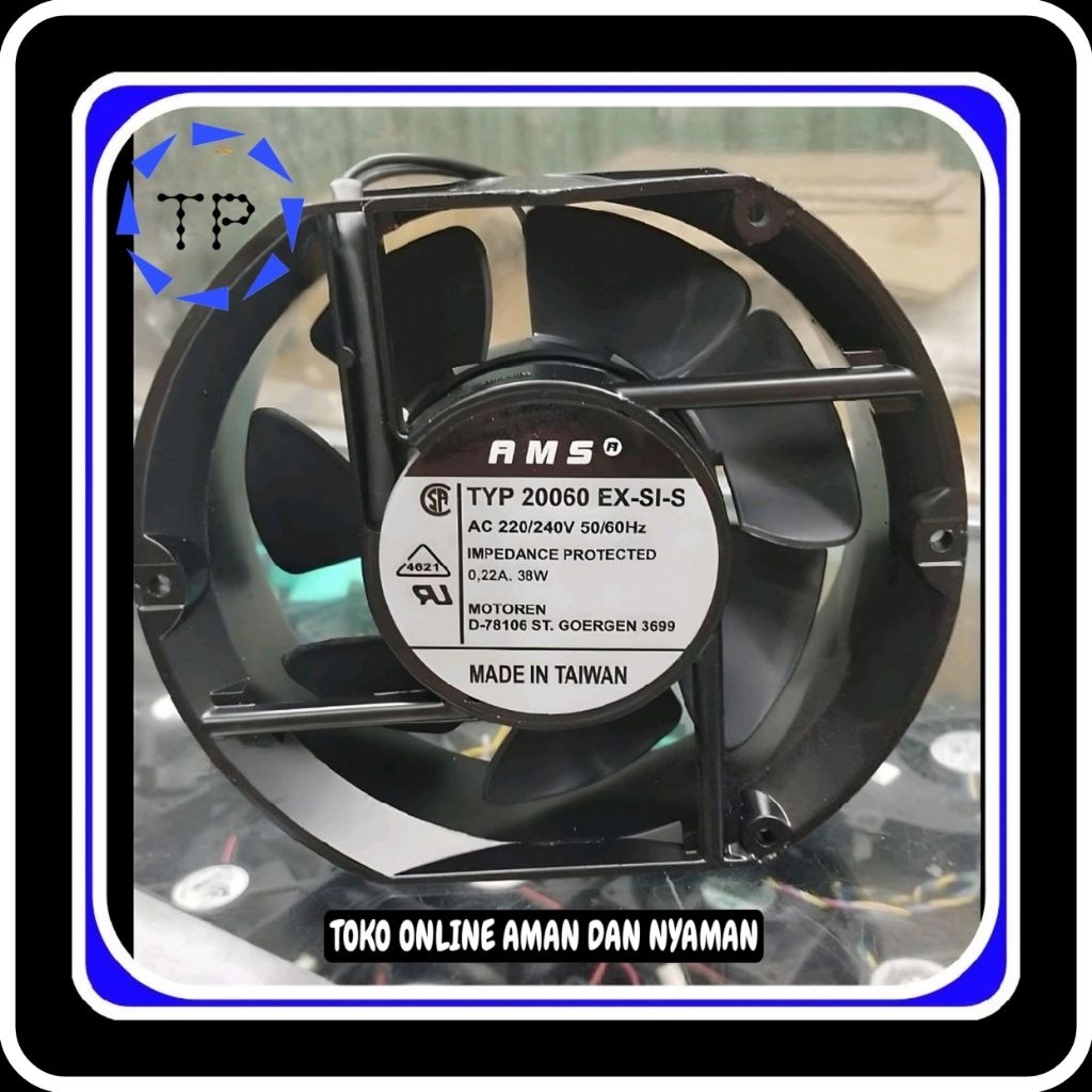 Fan AMS TYP 20060 EX-SI-S 17CM 220V 38W