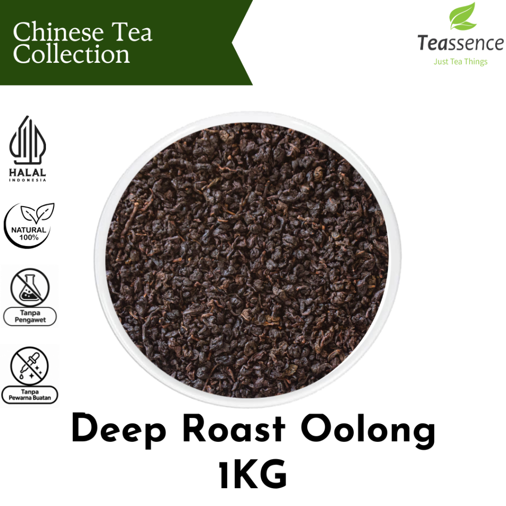 Deep Roast Oolong/Teh Oolong Sangrai/ Deep Roast Oolong Milktea/ Teh Oolong Bulk 1KG