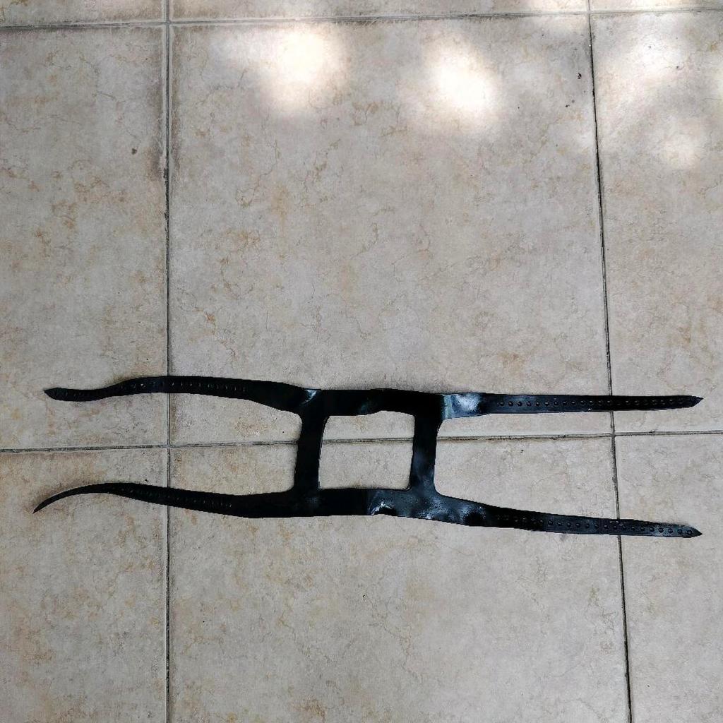 head harness karet hitam head strap masker