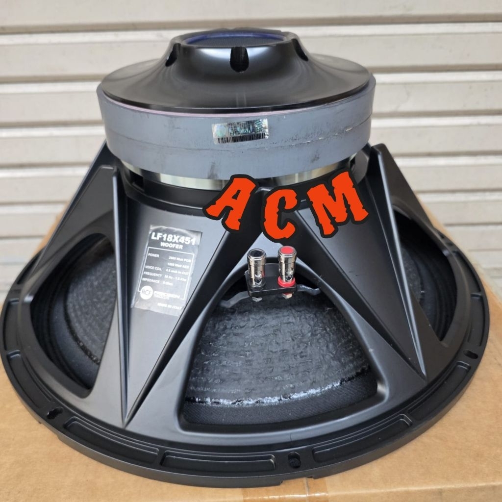 SPEAKER COMPONENT SUBWOOFER 18 Inch LF18X451 DOUBLE MAGNET LF 18X451