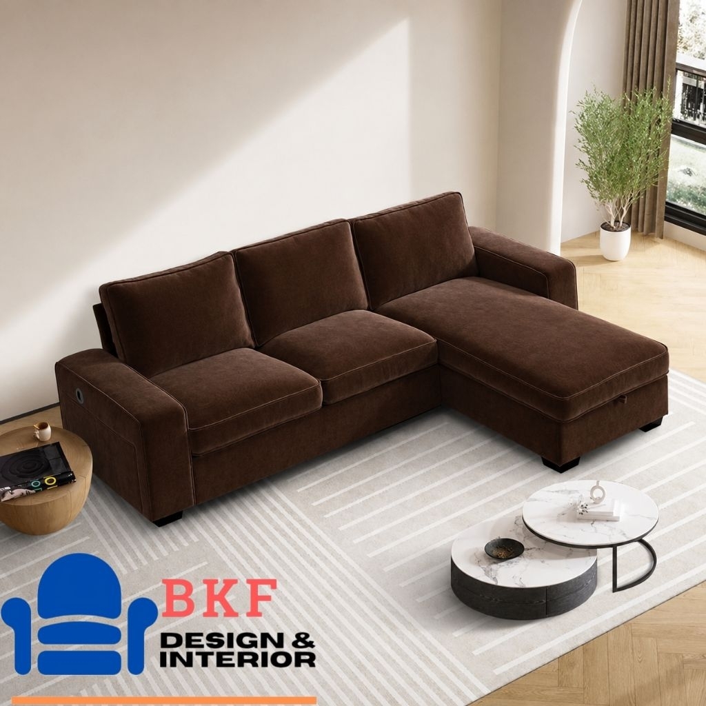 sofa minimalis L shape