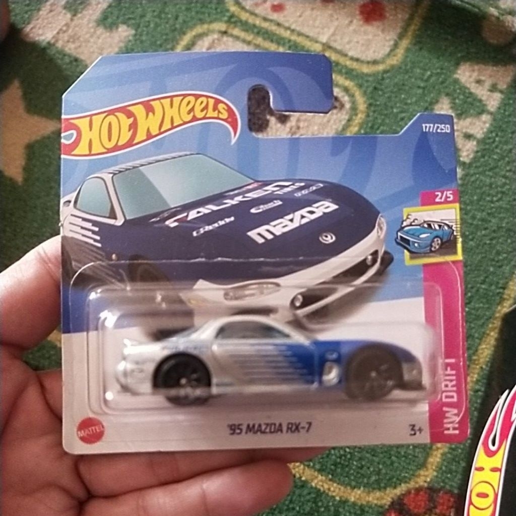 Hotwheels Mazda Rx 7 Falken Shortcard