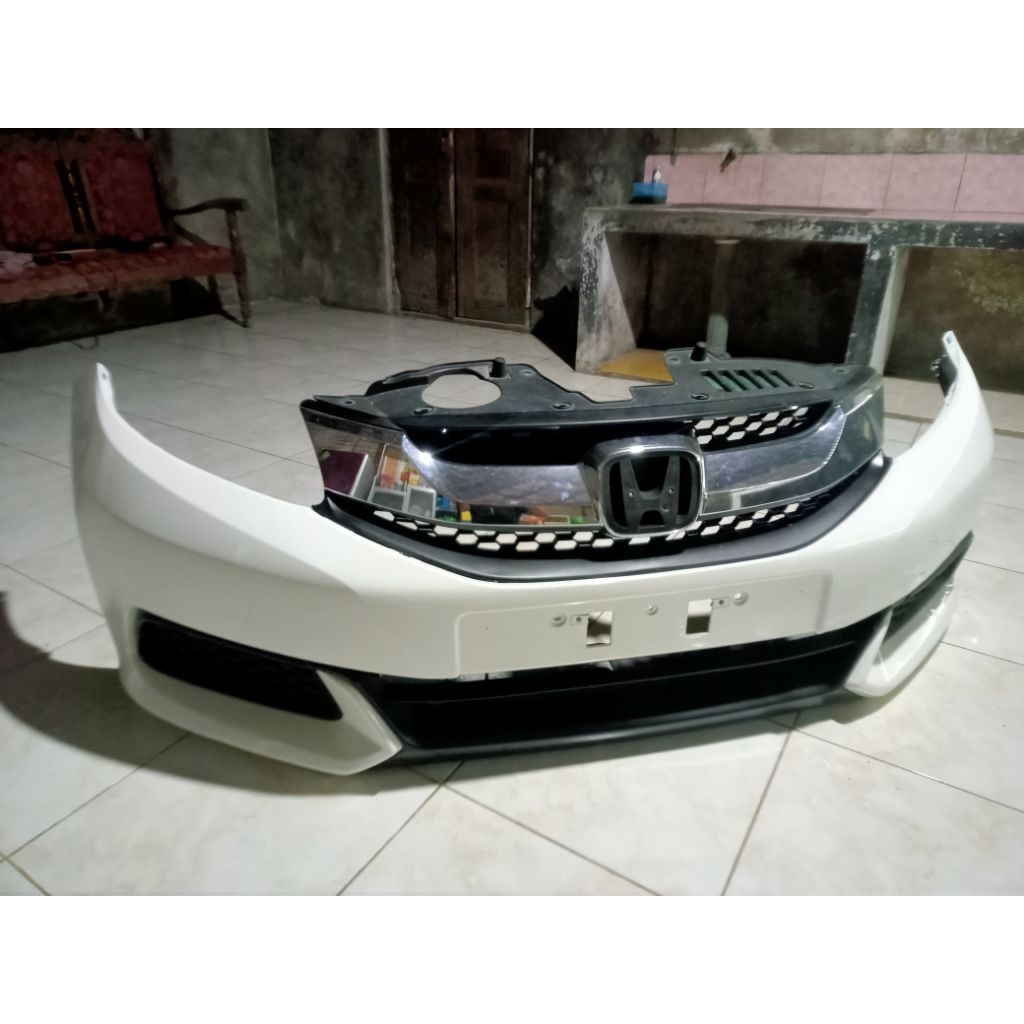bemper depan brio mobilio old