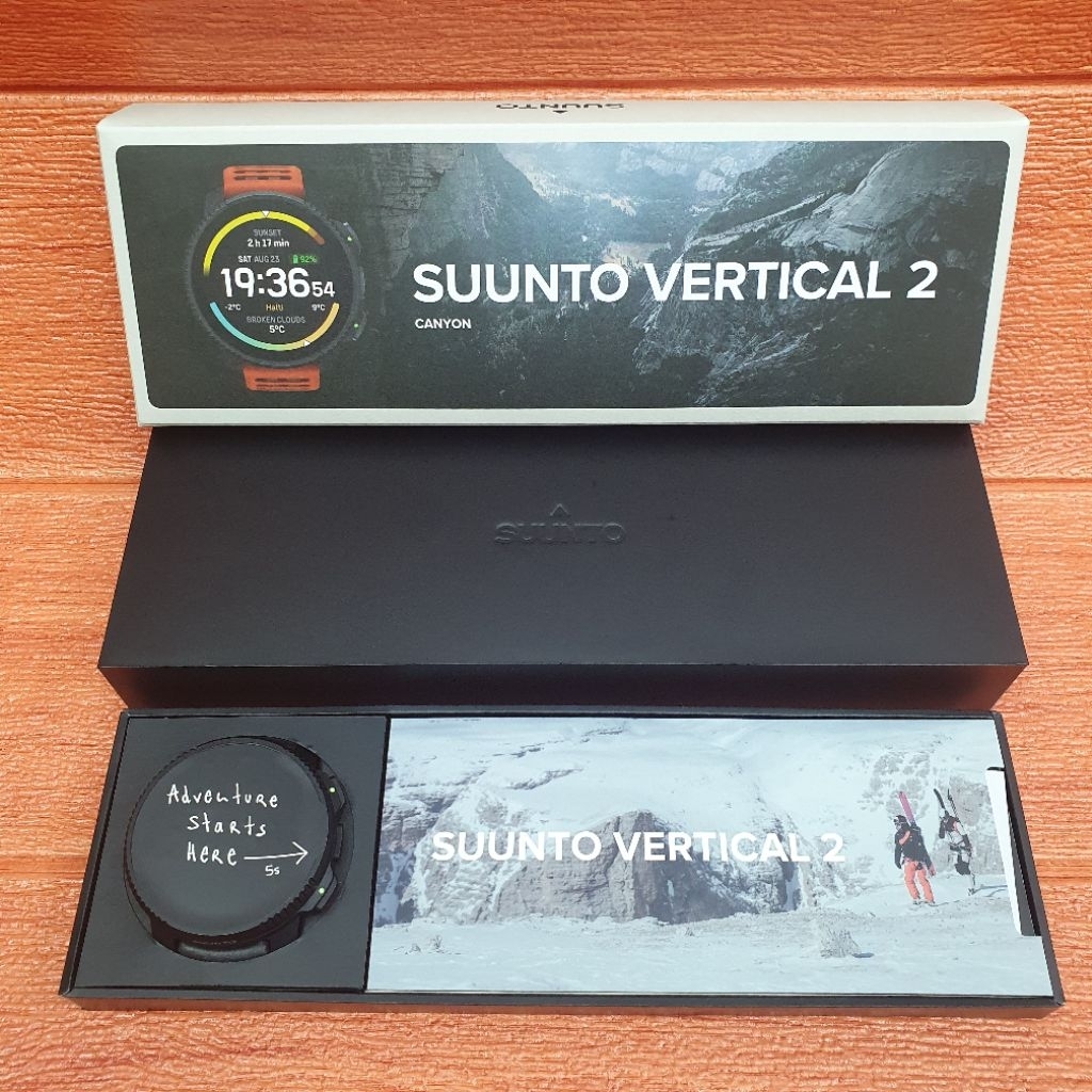 SUUNTO VERTICAL 2 CANYON Second Mulus Original 100% Garansi Resmi