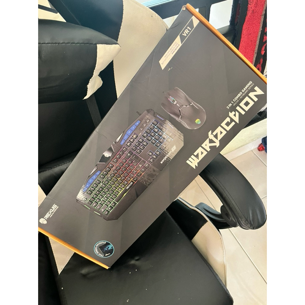 Combo Keyboard Mouse Rexus Warfaction VR1