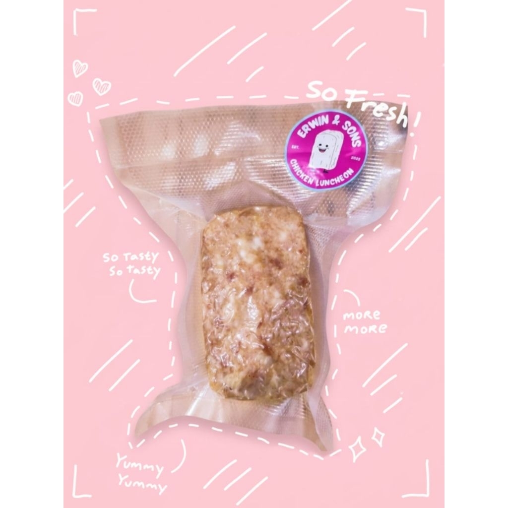 Luncheon Original | kornet ayam frozen matang | SPAM daging ayam | kornet ayam premium