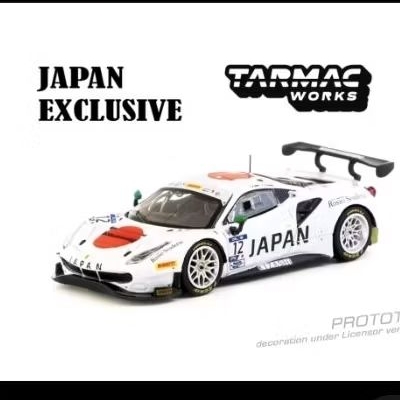 Tarmac Works Ixo Ferrari 488 GT3 Fia GT Nations 2018 Japan Exclusive