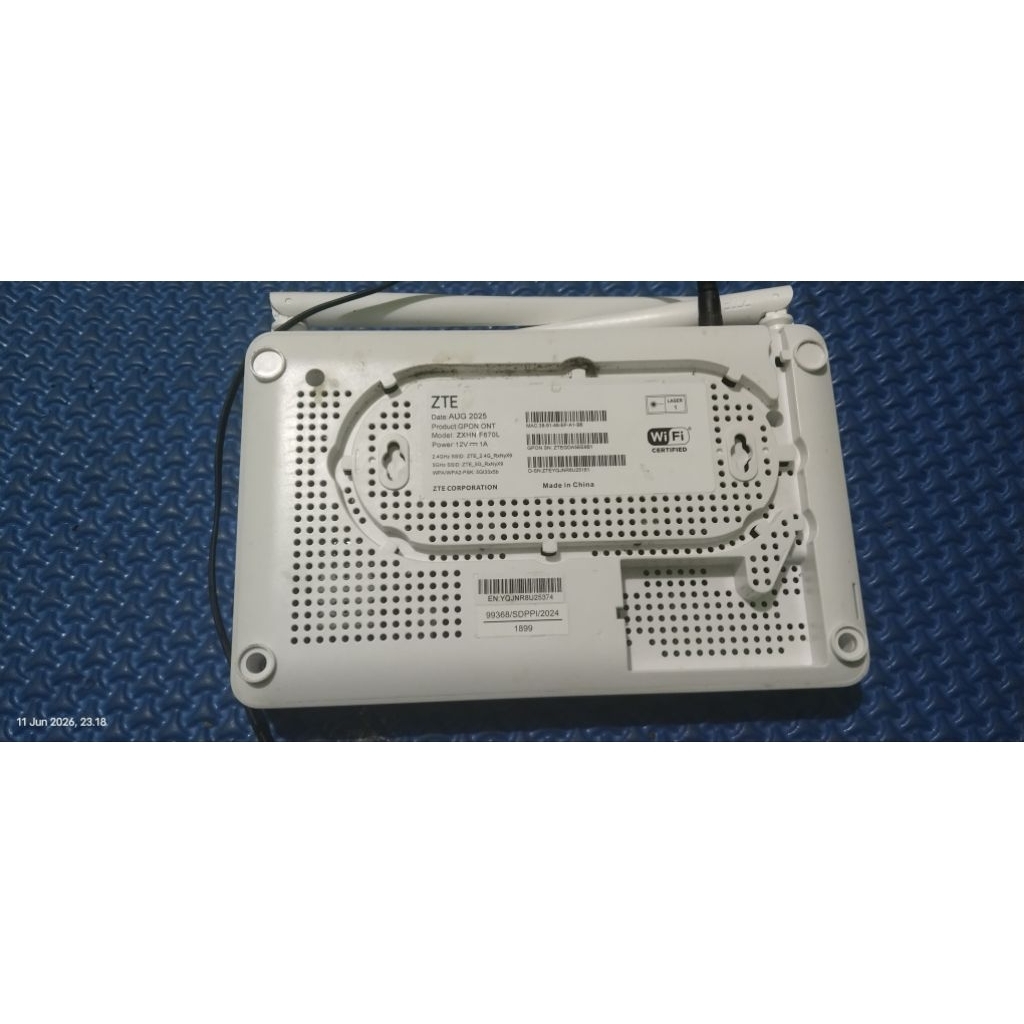 MODEM ZTE F670L MINUS