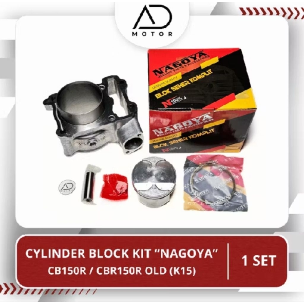CYLINDER BLOK KIT PISTON KODE K15 CB 150R
